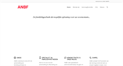 Desktop Screenshot of anbf.nl