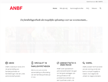 Tablet Screenshot of anbf.nl